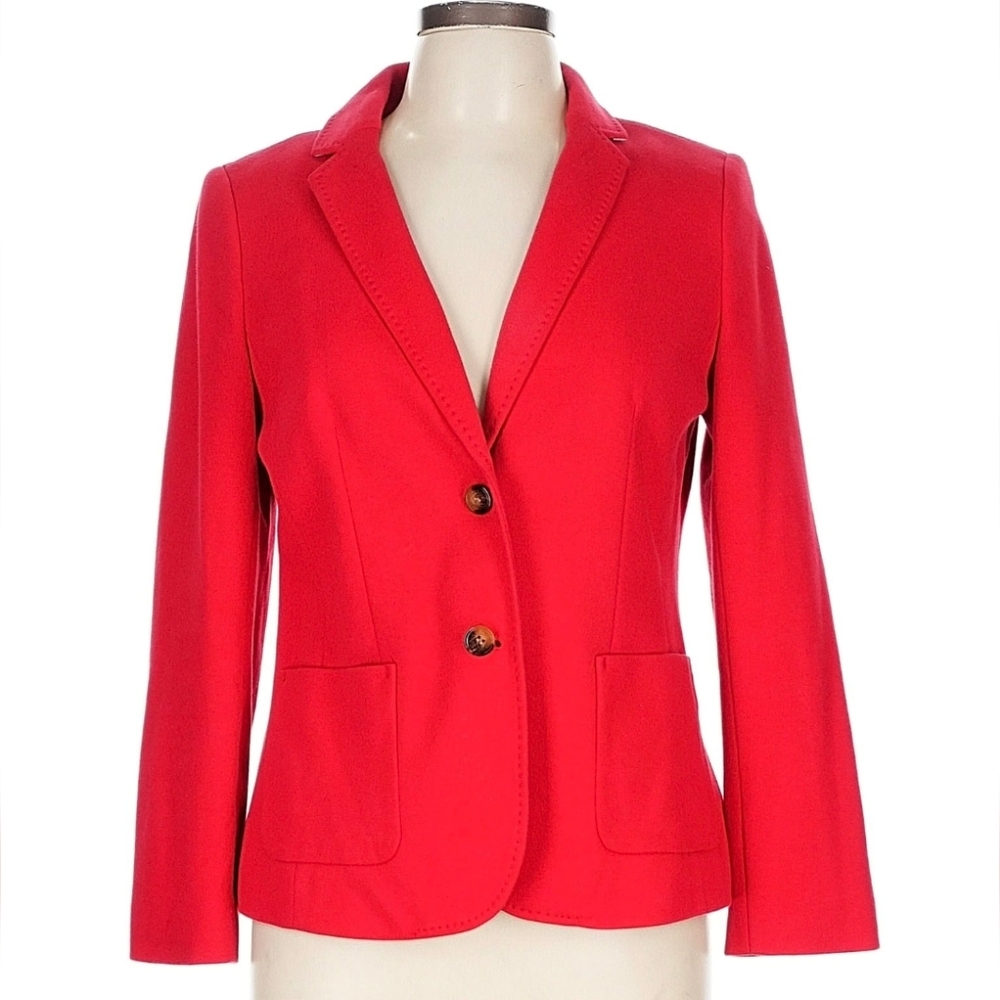 Talbots Red Aberdeen  Blazer